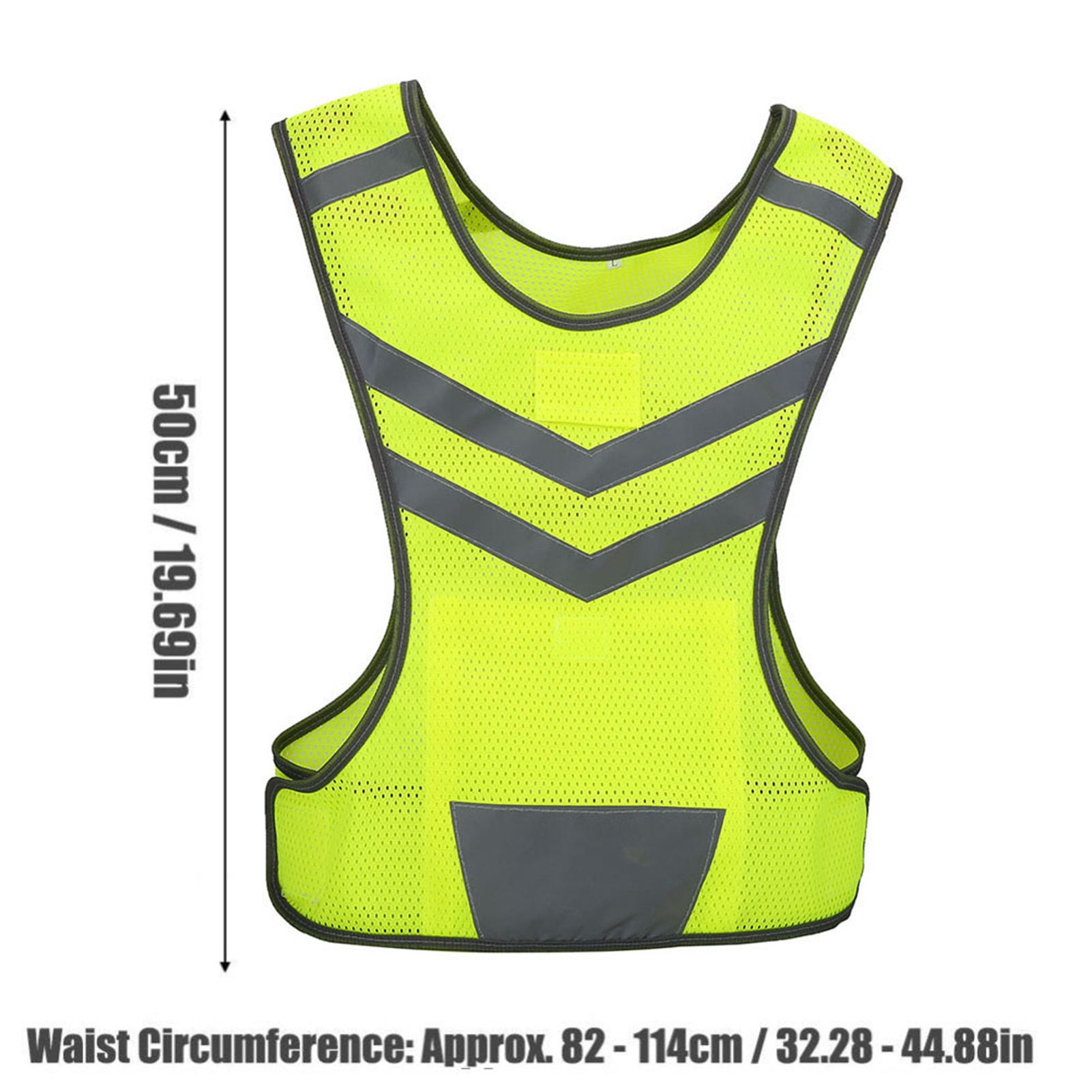 Running Gear Reflective - High Visibility Adjustable Reflective Safety Vest