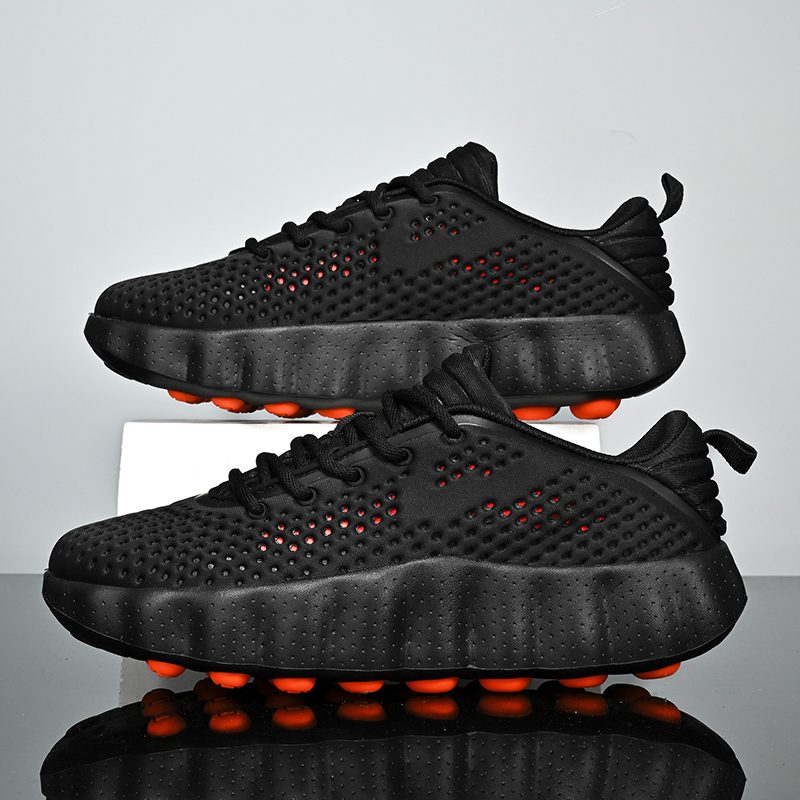 Running Gear Ladies - Men's Breathable Running Shoes Cushioned Non-slip