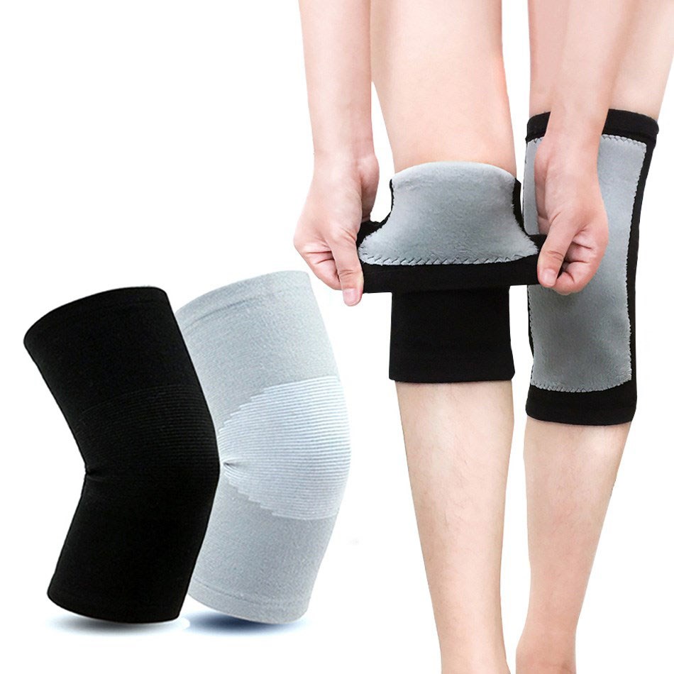 Running Gear For Winter - WOSWEIR-1 Pair Winter Warm Knee Pads