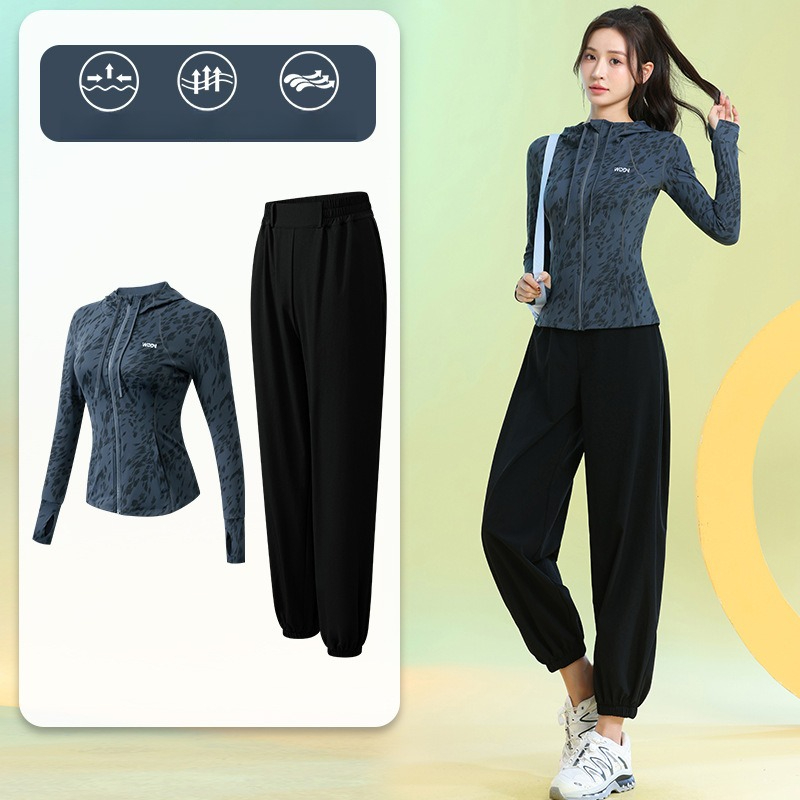 Running Gear Woman - Women's Running Suits Long Sleeve Floral