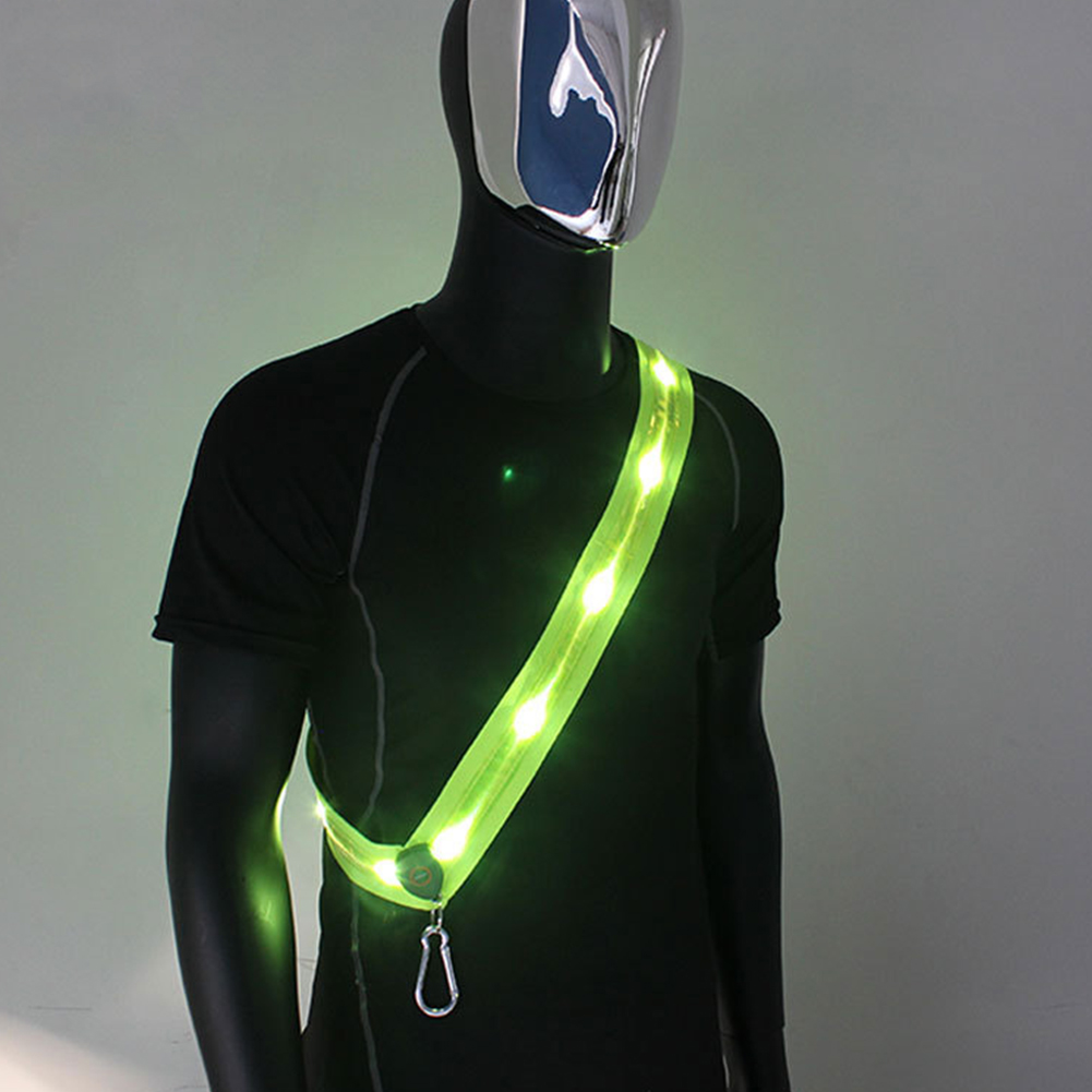 LED Running Belt Rechargeable  - đánh giá và giá Running Gear Usa