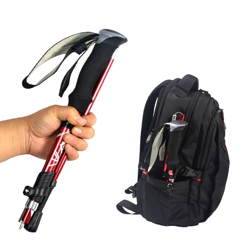 5 Section Outdoor Fold Trekkin - đánh giá và giá Trekking Pole Carbon