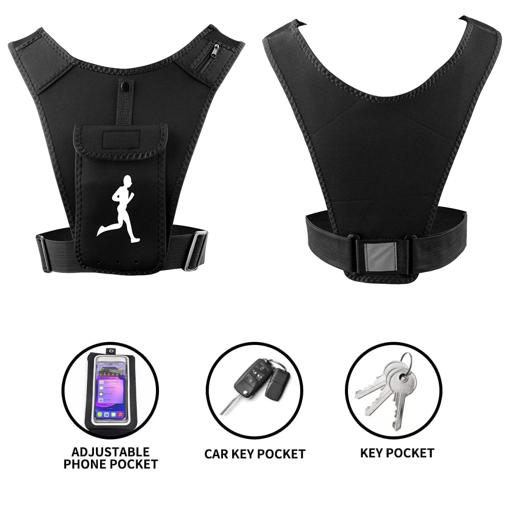 Adjustable Running Vest Phone  - đánh giá và giá Running Gear Satisfy