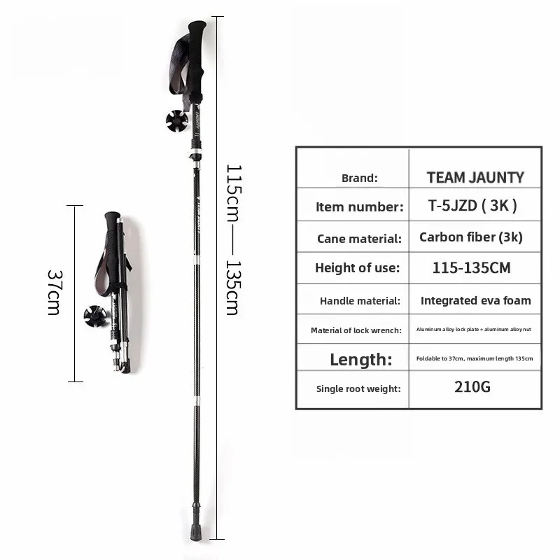 Practical Classic 3K Carbon Fi - đánh giá và giá Trekking Pole Carbon