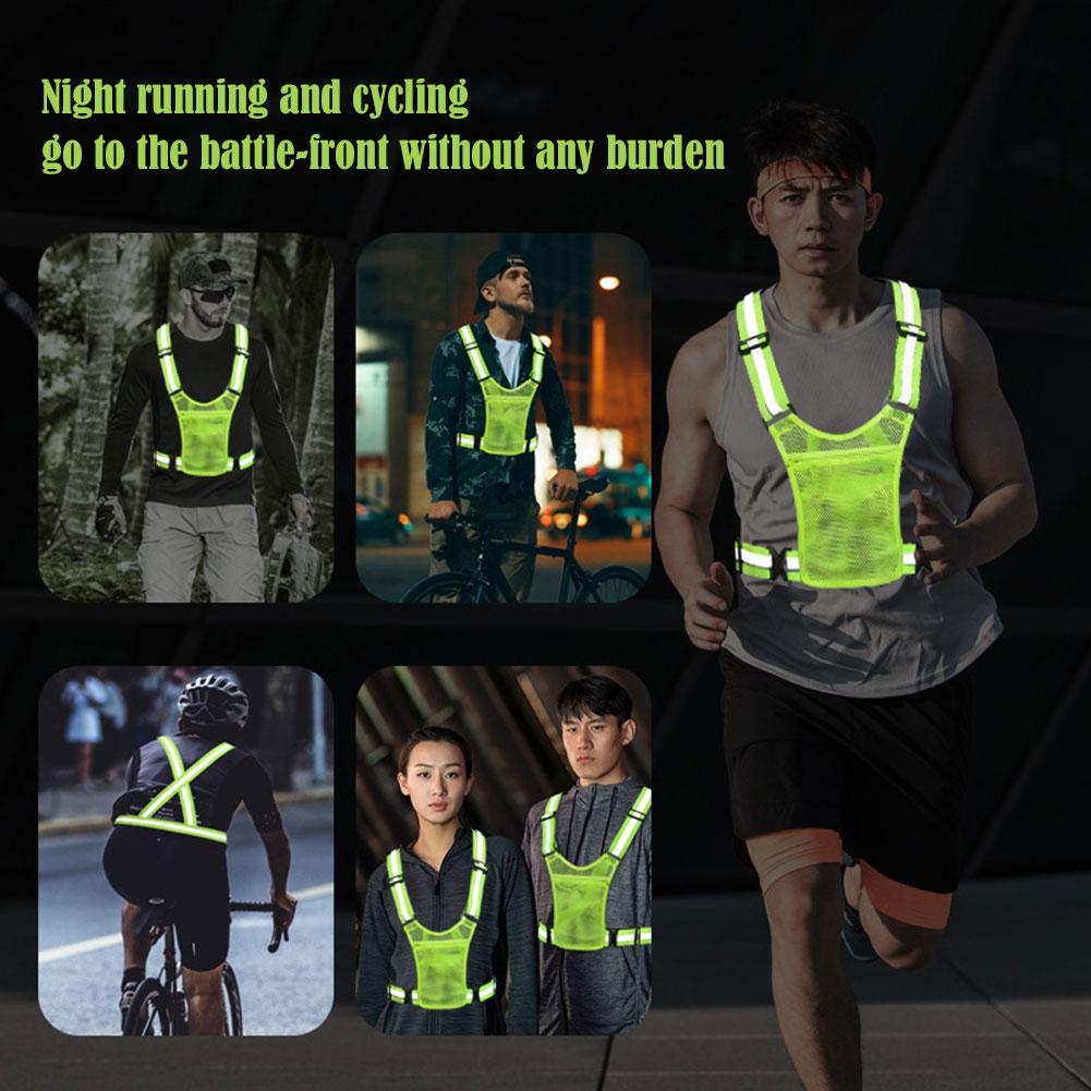 Reflective Safety Vests Lightw - đánh giá và giá Running Gear Reflective