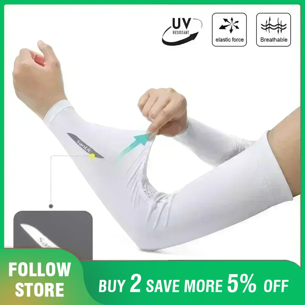 Santic Sports Arm Compression  - đánh giá và giá Running Gear Satisfy