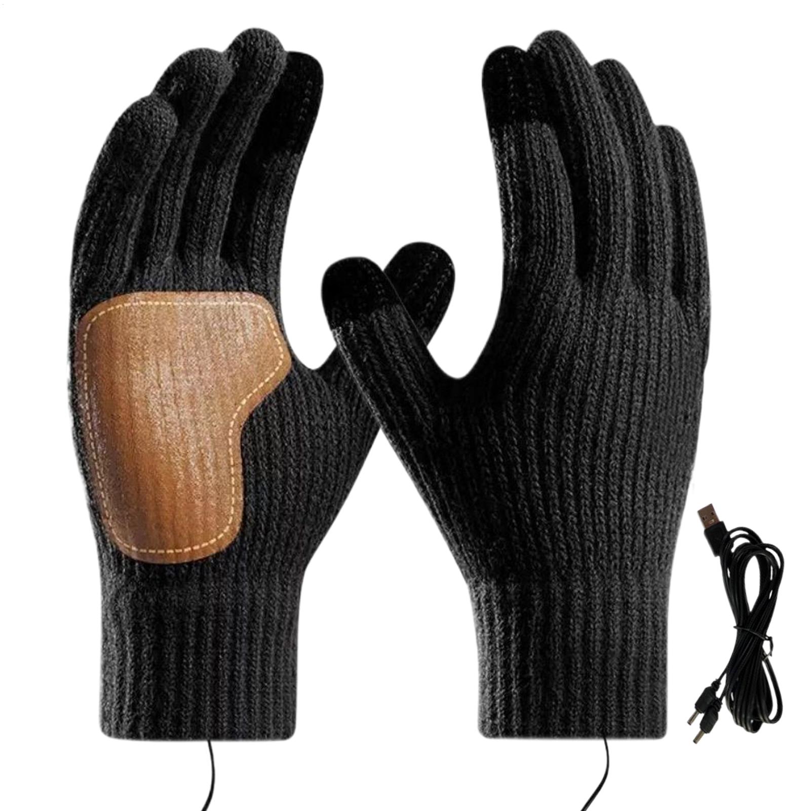 USB Heated Gloves with Touchsc - đánh giá và giá Running Gear For Cold Weather