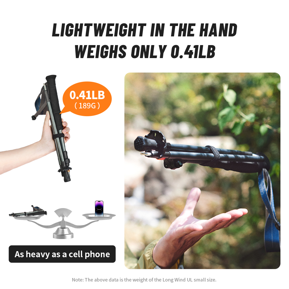 Naturehike Carbon Fiber Walkin - đánh giá và giá Trekking Pole Carbon