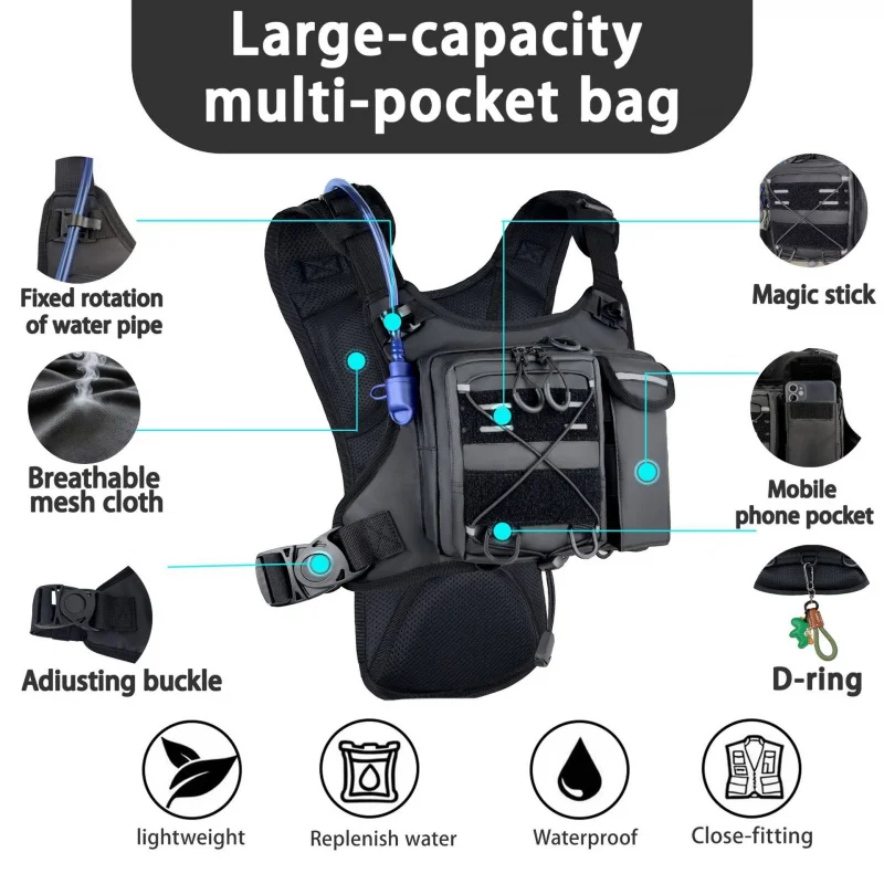 ​High-Quality Tactical Vest Ch - đánh giá và giá Running Gear Reflective