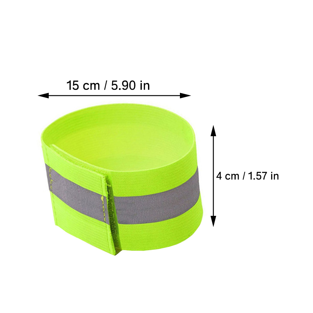 4Pcs Adjustable Reflective Ban - đánh giá và giá Running Gear Reflective