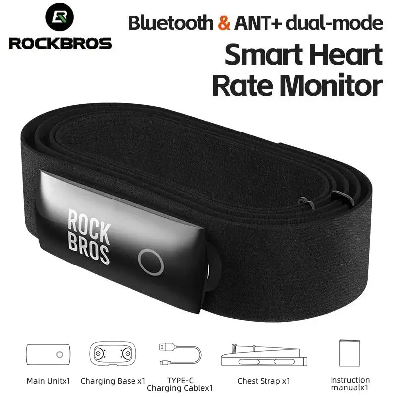 ROCKBROS Upgraded Heart Rate M - đánh giá và giá Heart Rate Strap Chest