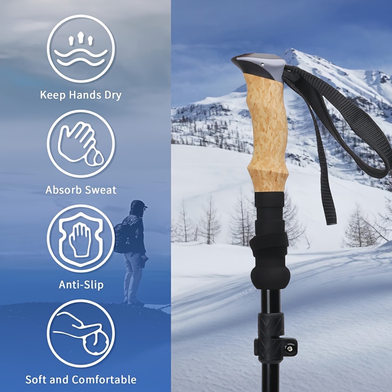 Ultra-Strong Trekking Hiking P - đánh giá và giá Trekking Pole Carbon