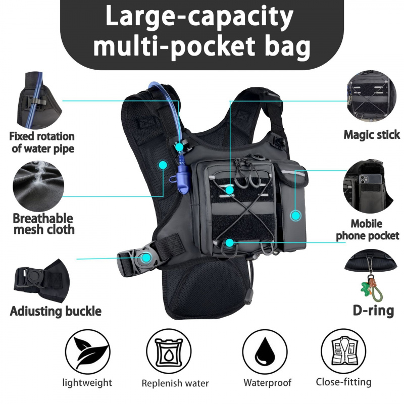 2026 New Tactical Vest Chest B - đánh giá và giá Running Gear Satisfy