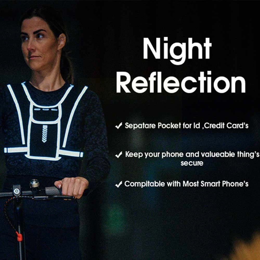 Running Vest Phone Holder for  - đánh giá và giá Running Gear Reflective