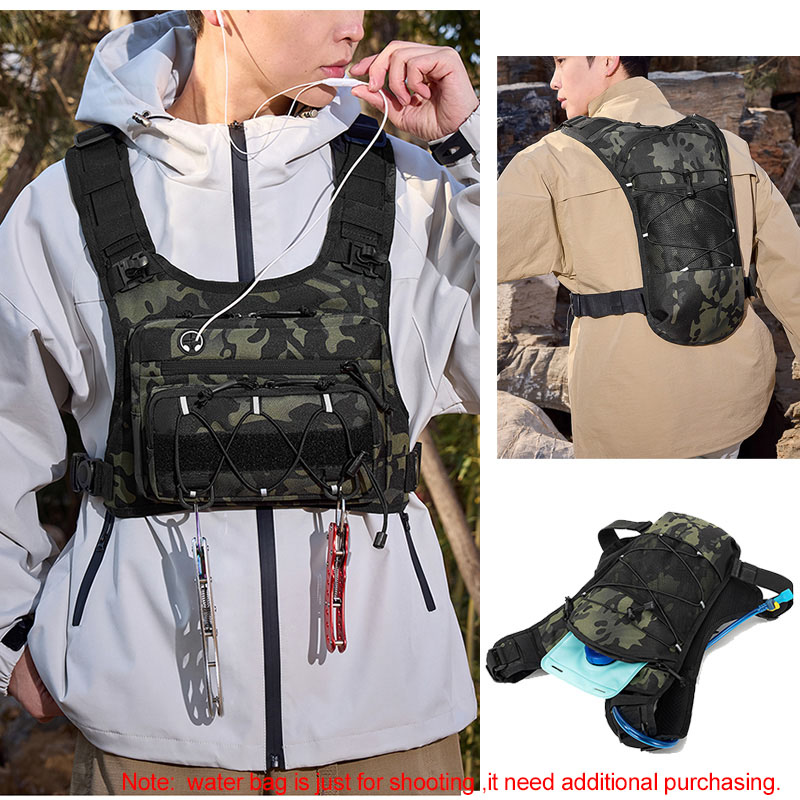 Tactical Bag Front Chest Rig V - đánh giá và giá Running Gear Reflective