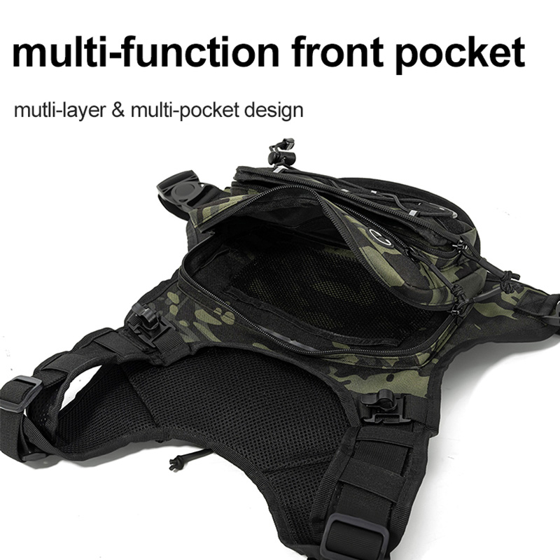 Tactical Bag Front Chest Rig V - đánh giá và giá Running Gear Reflective