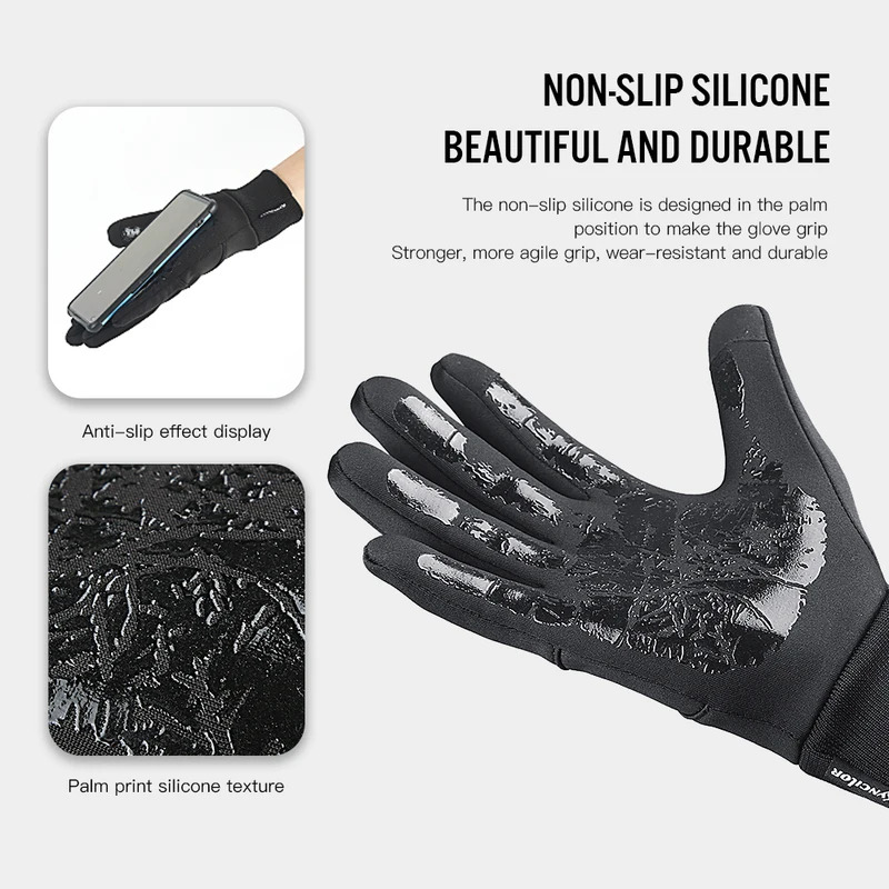 Winter Cycling Gloves for Men  - đánh giá và giá Running Gear For Winter