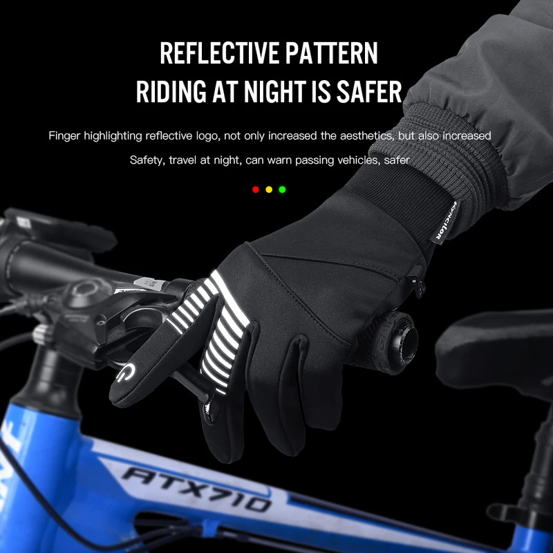 Winter Cycling Gloves for Men  - đánh giá và giá Running Gear For Winter