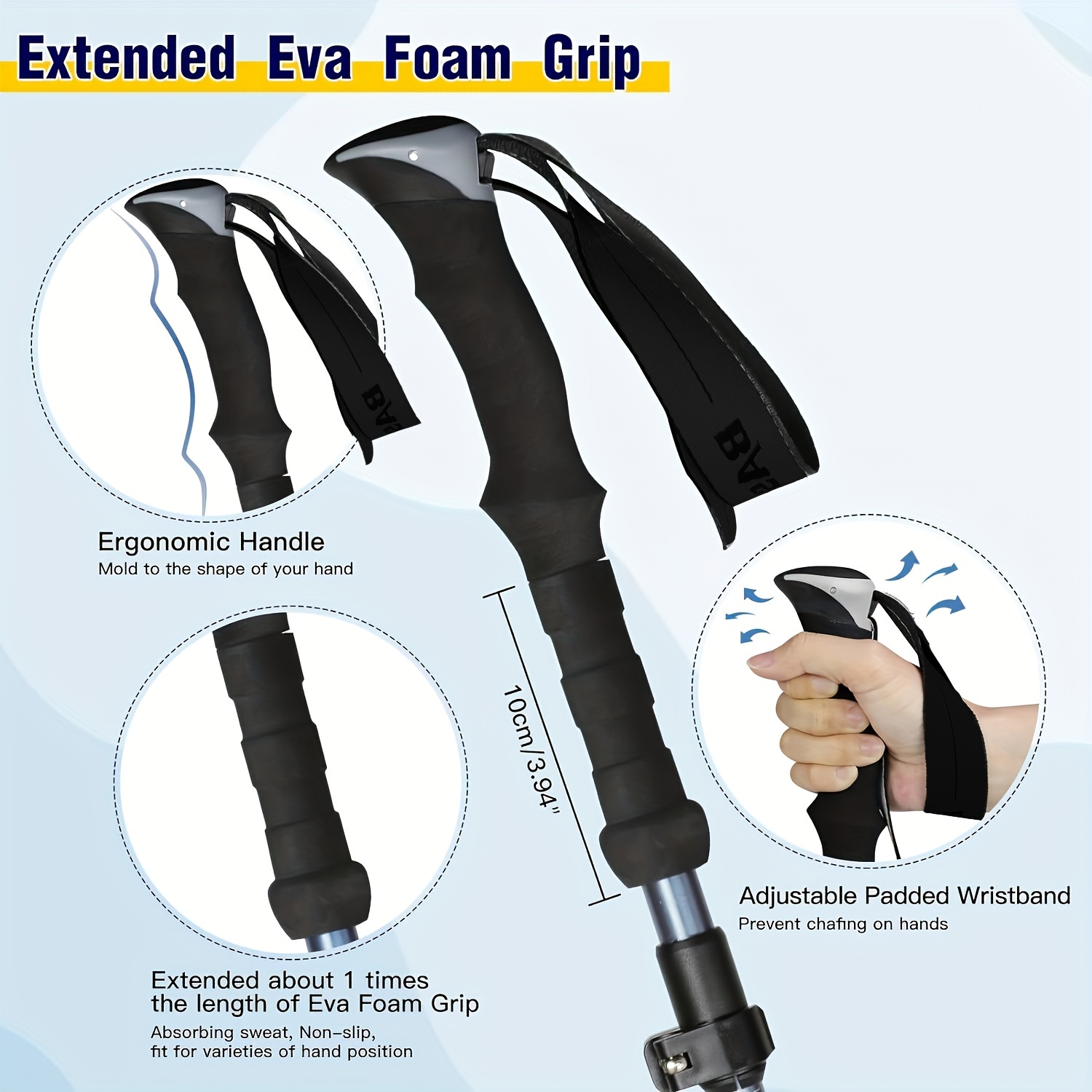 Carbon Fiber Trekking Poles Li - đánh giá và giá Trekking Pole Carbon