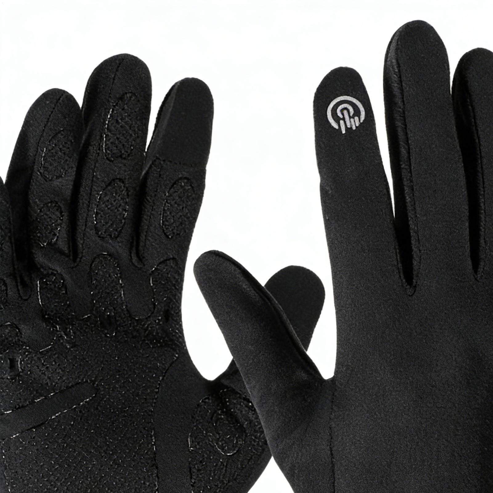 Warm Cycling Gloves Full Finge - đánh giá và giá Running Gear For Cold Weather